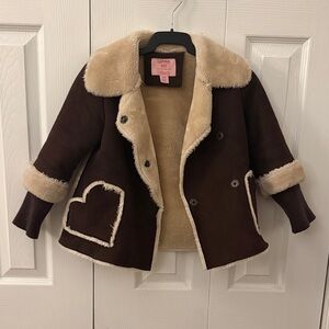 Copper Key Dillards Suede Jacket Kids Size 4
